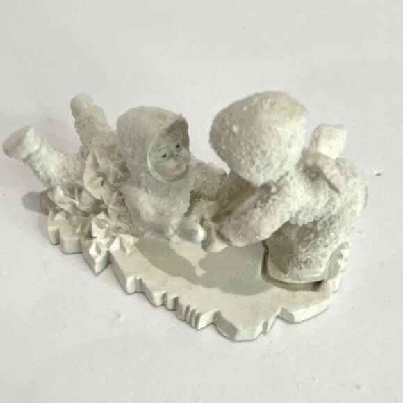 Department 56 Snowbabies Help Me, I'm Stuck! Vintage 1992 Christment Figure - Picture 1 of 12